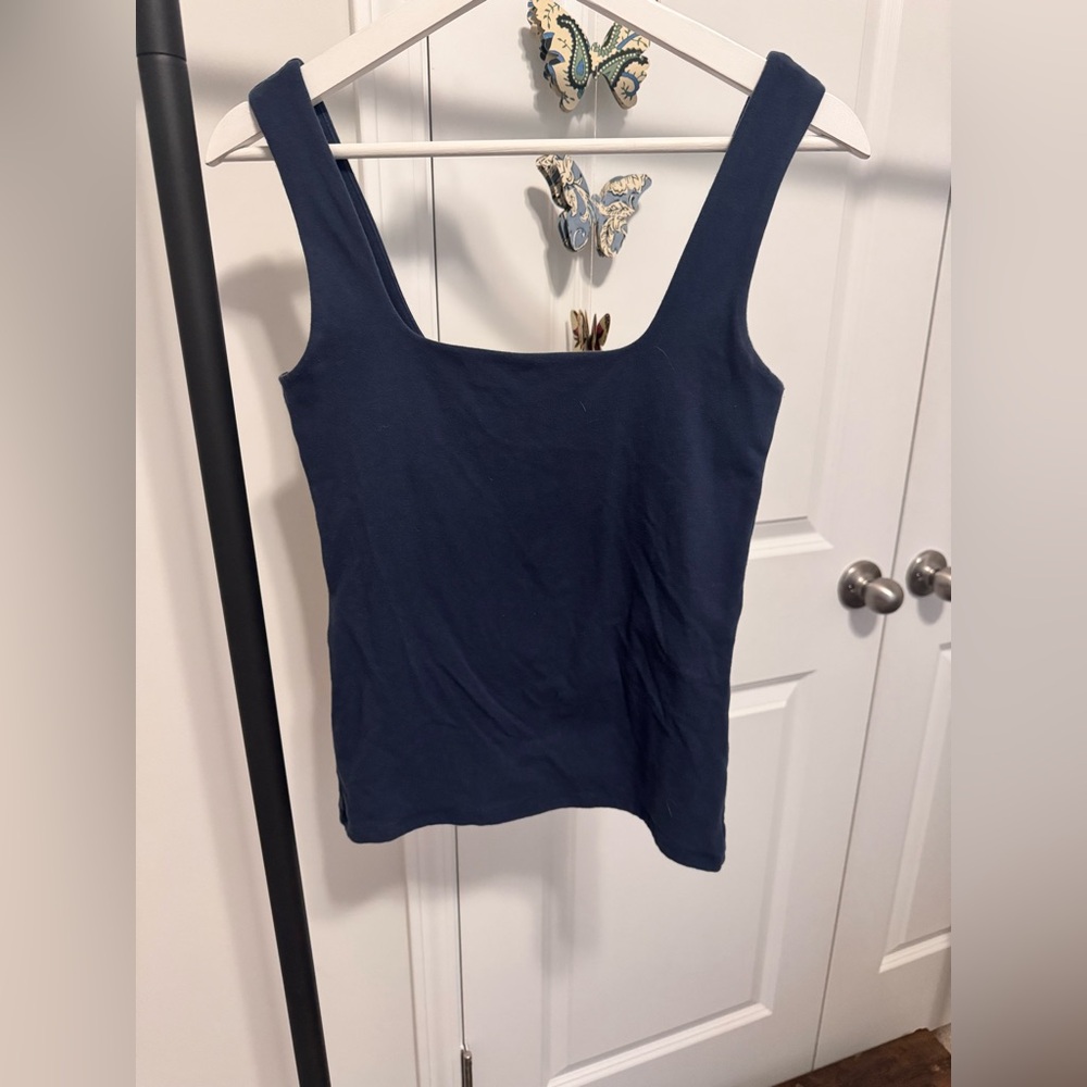 Abercrombie & Fitch Deep Blue Tank Top